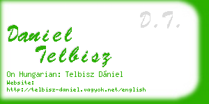 daniel telbisz business card